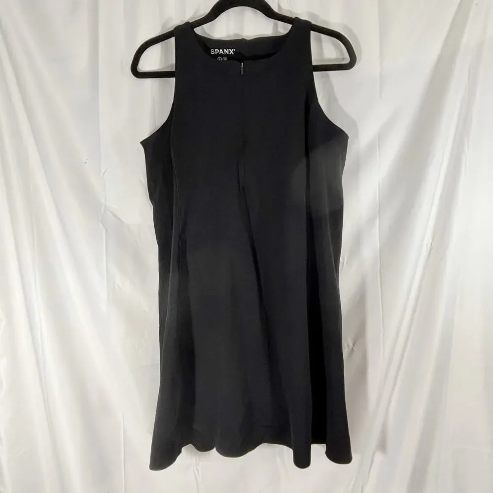SPANX OnForm black Tank Dress w/ Built-In Smoothing Bodysuit — XL excellent cond - Picture 3 of 4